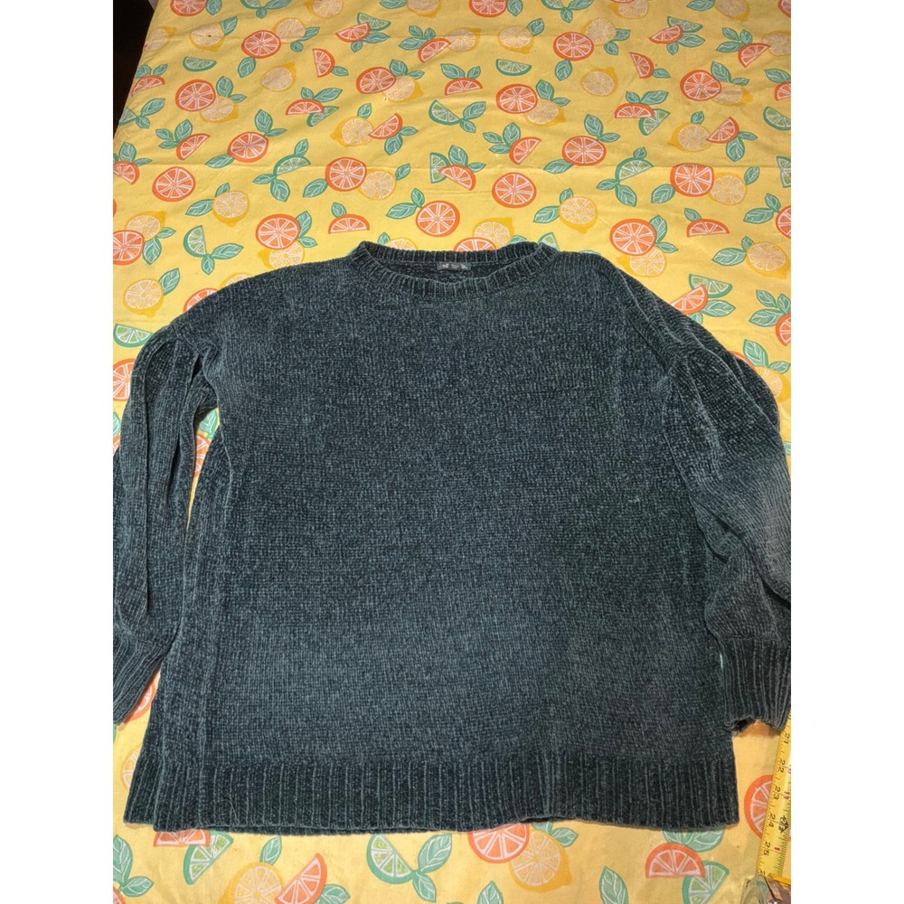 [Cozy]‎ Womens Wild Fable Chenille Knit Pullover Sweater S Green